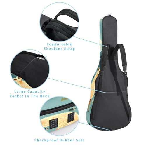Sac pour guitare étanche idéal pour les cours et les répétitions - 3