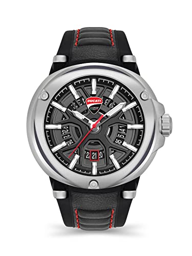 Ducati Corse Analog Black Dial Mens Silicone Watch-Dtwgn0000103 (B0C1P8ST3K) Amazon Price History, Amazon Price Tracker