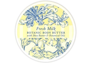 Greenwich Bay FRESH MILK Body Butter Enriched with Shea Butter and Cocoa Butter, Moisturizing and Fast Absorbing (Set of 2) 8 OZ each