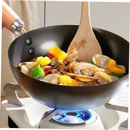 Wok pequeño de hierro con recubrimiento antiadherente miniatura 6