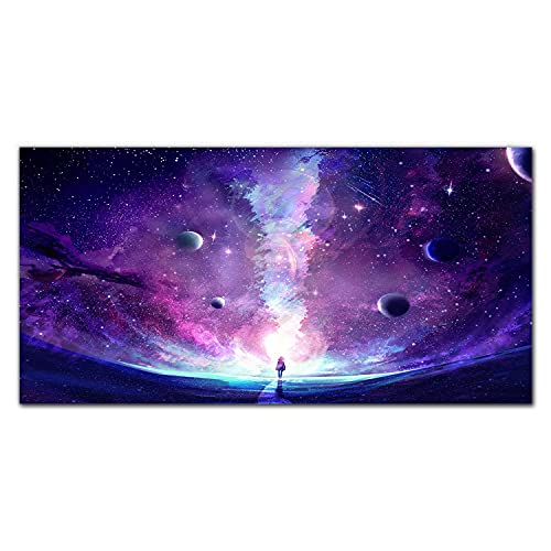 Impression sur toile univers sky star 100x50cm pour habiller un mur vide