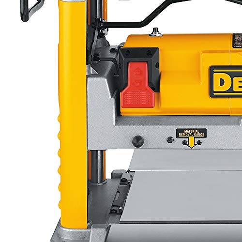 DEWALT Benchtop Planer, Single Speed, 15-Amp, 12-1/2-Inch (DW734)