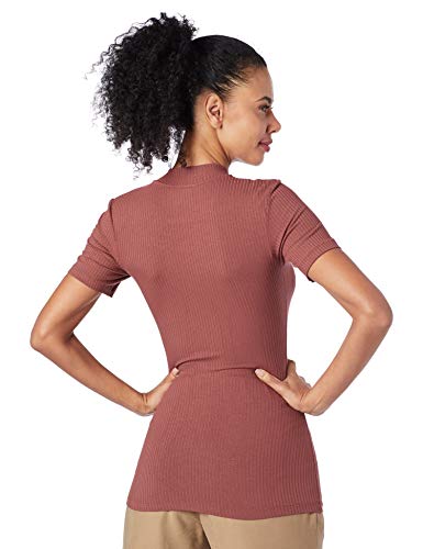 Blusa Canelada, Colcci, Feminino, Marrom (Marrom Darkhorse), P