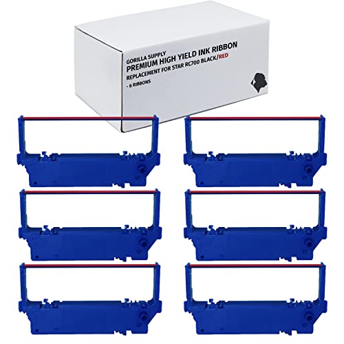 Cinta de tóner compatible para impresoras POS GORILLA SUPPLY 6 unidades miniatura 1