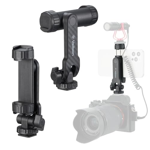 ベルボン Velbon スマートフォンホルダー アクセサリシュー360 AZ コールドシューアダプター スマホアダプター スマホホルダー iPhone 16 Pro Max 装着可能 AMZSH-ACS360 0017915502178