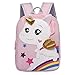 ZGYJ-EU Sac à Dos Enfant Fille Licorne, Sac à Dos de Licorne pour des Filles, Cartable Scolaire Rose Maternelle en Toile Ultra léger, Cartoon Mini-Sac à Dos École pour bébé Fille 3-8 Ans