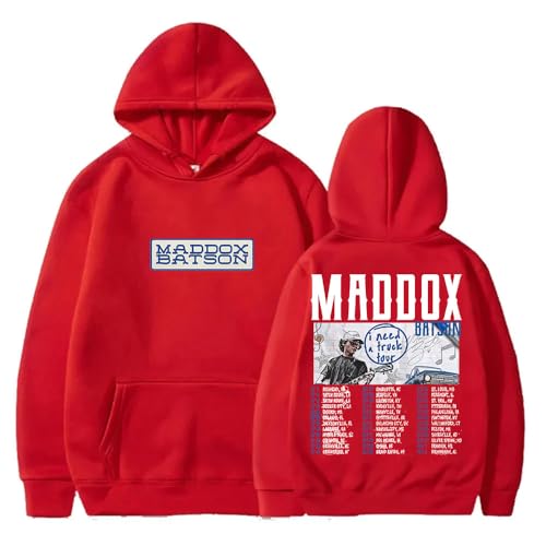 Maddox Batson I Need A Truck Tour 2025 Merch Hoodies Women Men Fashion Long Sleeve Sweatshirts