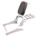Samger Sissy Bar Portaequipajes Trasero Pasajero Respaldo Negro para suzuki