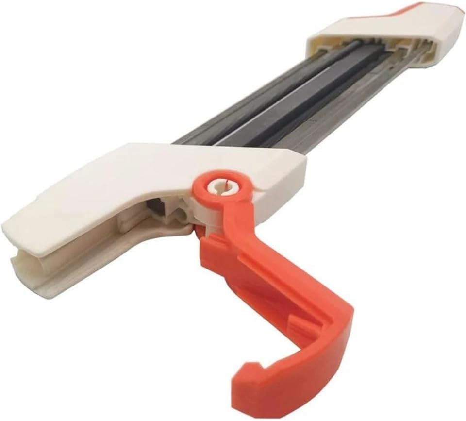 2 In 1 Easy File Chainsaw Sharpener 3/8" LP Chain 4.8 mm Portable,Replacement for Stihl OEM