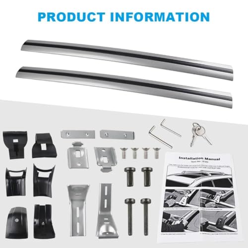 Barres de toit transversales alu portables pour Volvo XC60