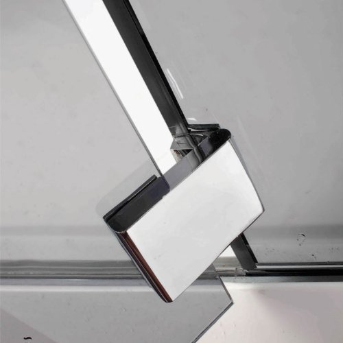 EAGO Dampfdusche DZ987- 1F9 weiß/ 120×90/ links-7