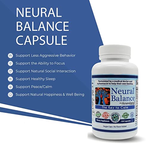 Neural Balance Anandanol With Proprietary Digestive Enzyme Blend Bundle, Powder And Capsules (9.5 Oz, 120 Capsules) #TOP5