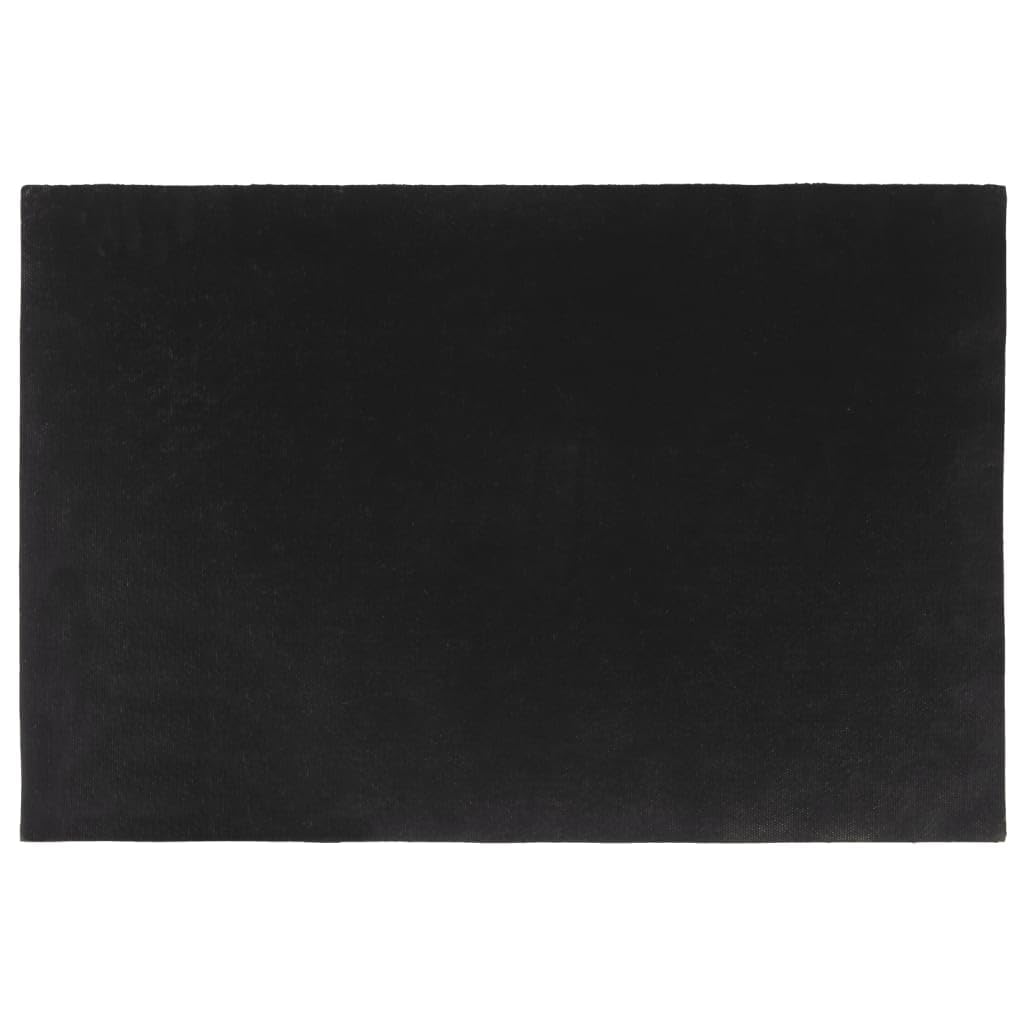 Kokosfaser Fußmatte Dunkelgrau 60x90 cm Getuftet