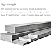 5 Pcs 6061 Aluminum Flat Bar, 6mm Thickness, 500mm Length - Versatile Aluminum Strip for Crafting and Industrial Use(6x15x500mm)