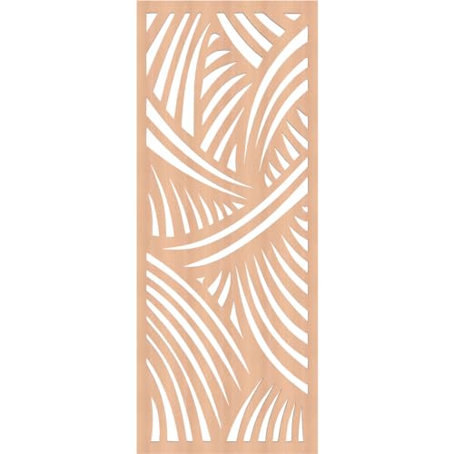 Image of Chester Decorative Pierced Fretwork Wood Wall Panels, 19 3 /8 inchW x 49 3 /8 inchH x 1 /4 inchT, Alder