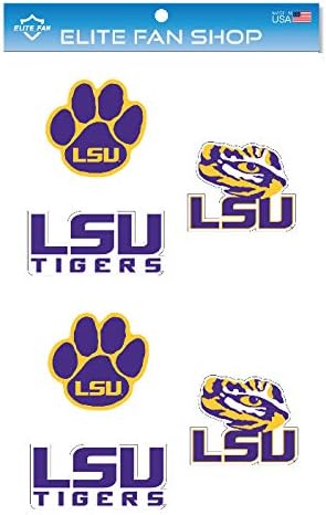 Elite Fan Shop NCAA 3" Vinyl Decal 6-Pack