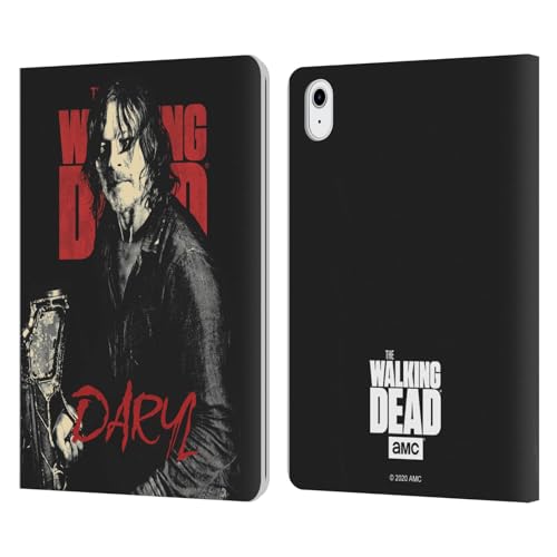 Funda Daryl The Walking Dead para iPad Air 2020 y 2022 de Cuero Tipo Libro
