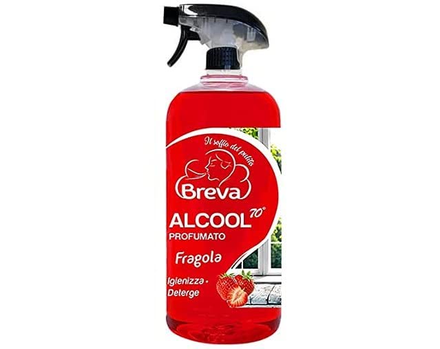 ALCOOL (spray) 70° PROFUMATO FRAGOLA​ 750 ML (1)