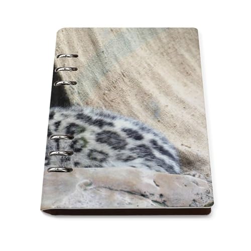 Carnet de notes rechargeable A5 anti-pages qui se ferment pour planificateur Lazy Light