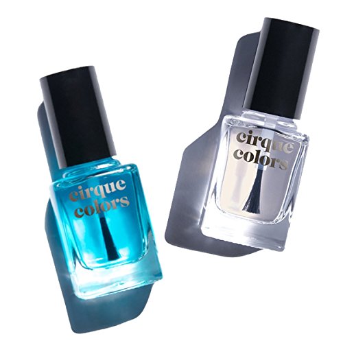 Cirque Colors Get Ready Base Coat & Looking Glass Top Coat - 0.37 Fl Oz (11 Ml) Vegan, Cruelty-Free, Non-Toxic Formula Nail Care… #TOP20