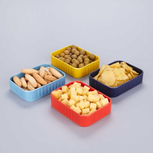 balvi Serviertablett Aperitiv Conserverie Retro-Design Einer Fischkonservendose Keramik