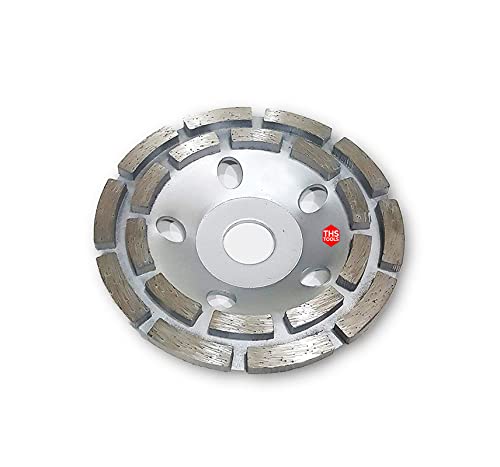 See full amazon price history chart for THS Diamond Segment Grinding Cup Wheel, Double Row Grinder Disc for Concrete, 180mm, 7 Inch, Silver THS Diamond Segment Grinding Cup Wheel, Double Row Grinder Disc for Concrete, 180mm, 7 Inch, Silver (B09Q315Z5H) Amazon Price History, Amazon Price Tracker