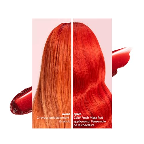 Wella Professionals Color Fresh Mask Red Masque Colorant Zéro Dommages, 150 ml