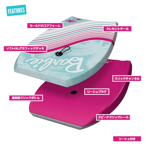 WaveStorm Barbie™ シグネチャー 36インチ ボディーボード