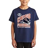 Junk Food NFL - Chicago Bears Angle Helmet Kids SS T-Shirt Navy