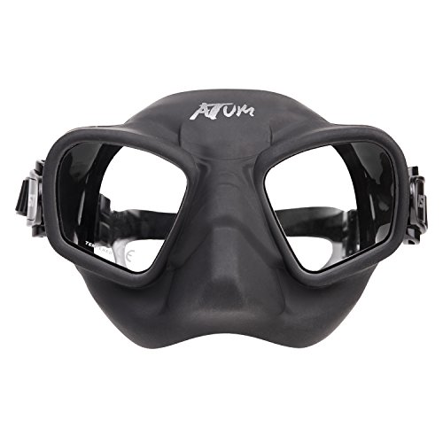 Ist Mp-208 Atum Frameless Dive Mask | Low-Volume Scuba Mask For Spearfishing And Freediving (Black) #TOP3
