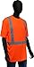 West Chester 47403 Hi-Visibility Short Sleeve Shirt-Orange ? Medium, Polyester Birdseye Mesh, Exterior Chest Pocket, Wide Neck Opening