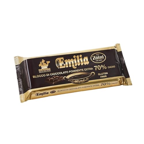 Tavoletta cioccolato fondente extra 70% cacao Emilia Zaini 1 kg