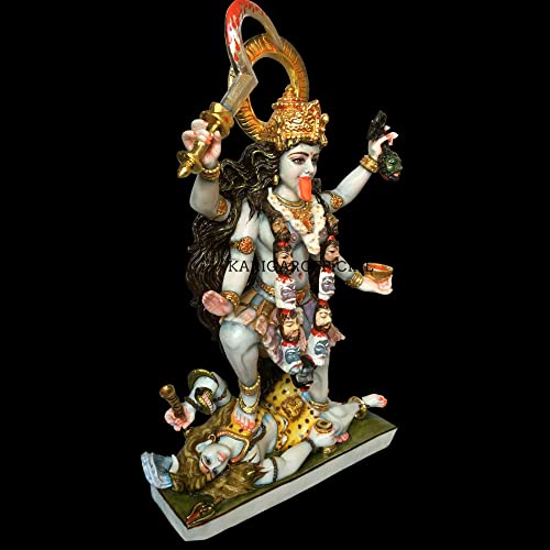 MULTICOLOR GODDESS KALI STATUE