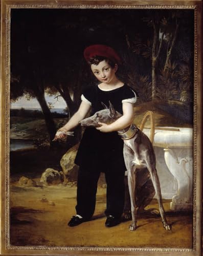 Portrait du Bordelais François Edouard Picot, grand tableau mural pour habiller un grand mur vide
