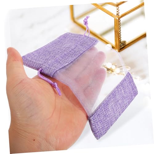 Ciieeo 10pcs Bolsas de Saco Vacías para Flores Secas miniatura 4