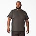 Dickies Mens Heavyweight Crew Neck Short Sleeve Tee Big-Tall T Shirt, Black Olive, 3X-Large Big Tall US