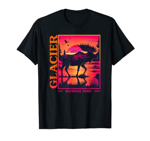 Vintage GLACIER National Park T-Shirt
