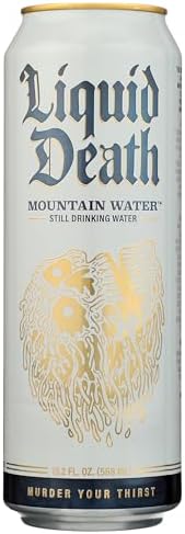 Liquid Death, Water Still Single, 19.2 Fl Oz