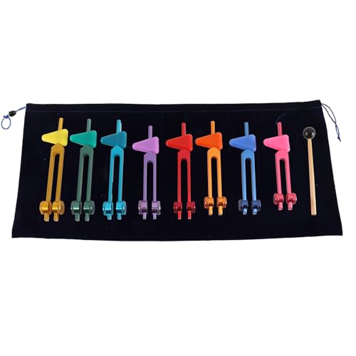 Diapason thérapeutique et marteau en silicone pour thérapie