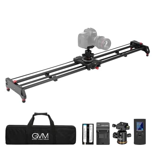 GVM 48" Motorized Camera Slider