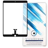Visiodirect Vitre Tactile Compatible avec Ipad Air 3 (2019) A2152 A2123 A2153 10.5