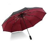 Photo Gallery onetreetime ombrello pieghevole sto-rm proof – automatico antivento rosso pieghevole verso l interno per uomini e donne, rivestimento 210t tef-lon 105 cm span, 10 grandi costole ombrello, colore Photo Gallery onetreetime ombrello pieghevole sto-rm proof – automatico antivento rosso pieghevole verso l interno per uomini e donne, rivestimento 210t tef-lon 105 cm span, 10 grandi costole ombrello, colore