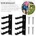 POPETPOP 2Pcs Arrow Wall Hanger Rack Space Saving Storage Bracket with Screws Suitable for Arrows DIY Installation for Enthusiasts
