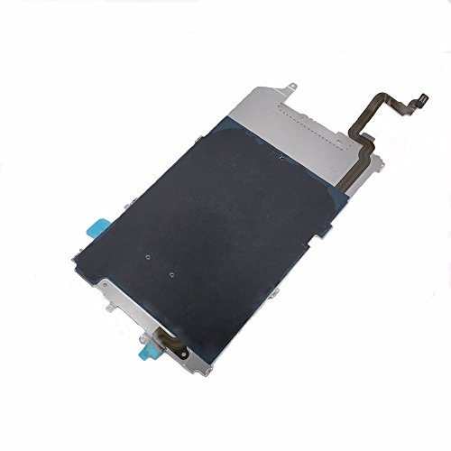 HKCB Screen Back Classic Metal Plate with Heat Shield Home Button Flex Cable Compatible with iPhone 6 Plus (5.5'')