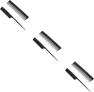 Beaupretty 6 Peças De Cauda Pontiaguda Dentes Grandes Pente De Cabeleireiro Pentes De Separação Pente De Penteado Pente De Provocação De Cabelo Pente De Provocação De Raiz Pente De Cabelo