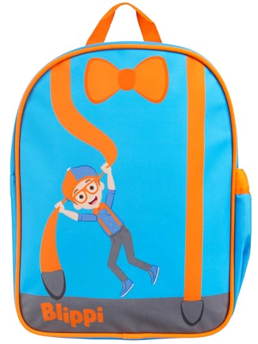 Blippi Backpack | Boys Backpack | Kindergarten Backpacks | Toddler Rucksack | Blue One Size