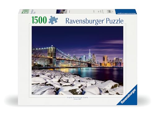 Ravensburger New York Hiver 1500 pcs - vue 4