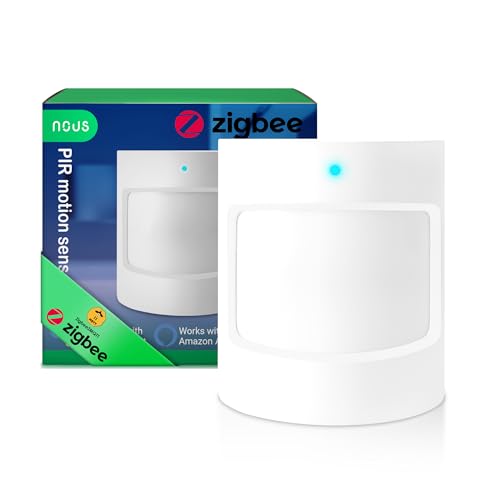 NOUS E2 ZigBee Czujnik Ruchu Smart Motion Sensor Alexa, Inteligentny Dom, ZigBee 3.0, MQTT, ZigBee2MQTT, Tuya Smart Life