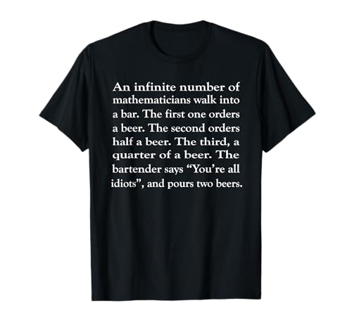 Camiseta divertida de matemáticas para mujeres y hombres Camiseta