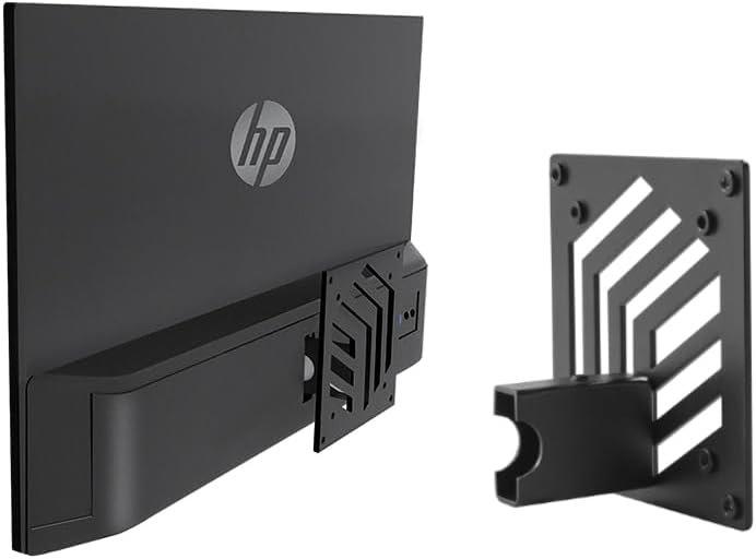 Wall Mount VESA Adapter Bracket Compatible with HP M Series Monitors M22f M24f M24fd M24fw M24fwa M27f M27fd M27fq M27fw M27fwa M32f 524sa 524sw 524sf 527sa 527sw 527sf and 532sf